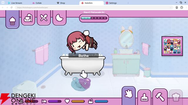【ホロライブ】森カリオペさん、がうる・ぐらさん、宝鐘マリンさんが主役のクリッカーゲーム『Holoidle』が発表。発売は6月6日