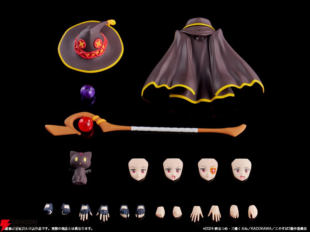 このすば』めぐみんの可動プラスチックモデルの再販予約が開始。購入