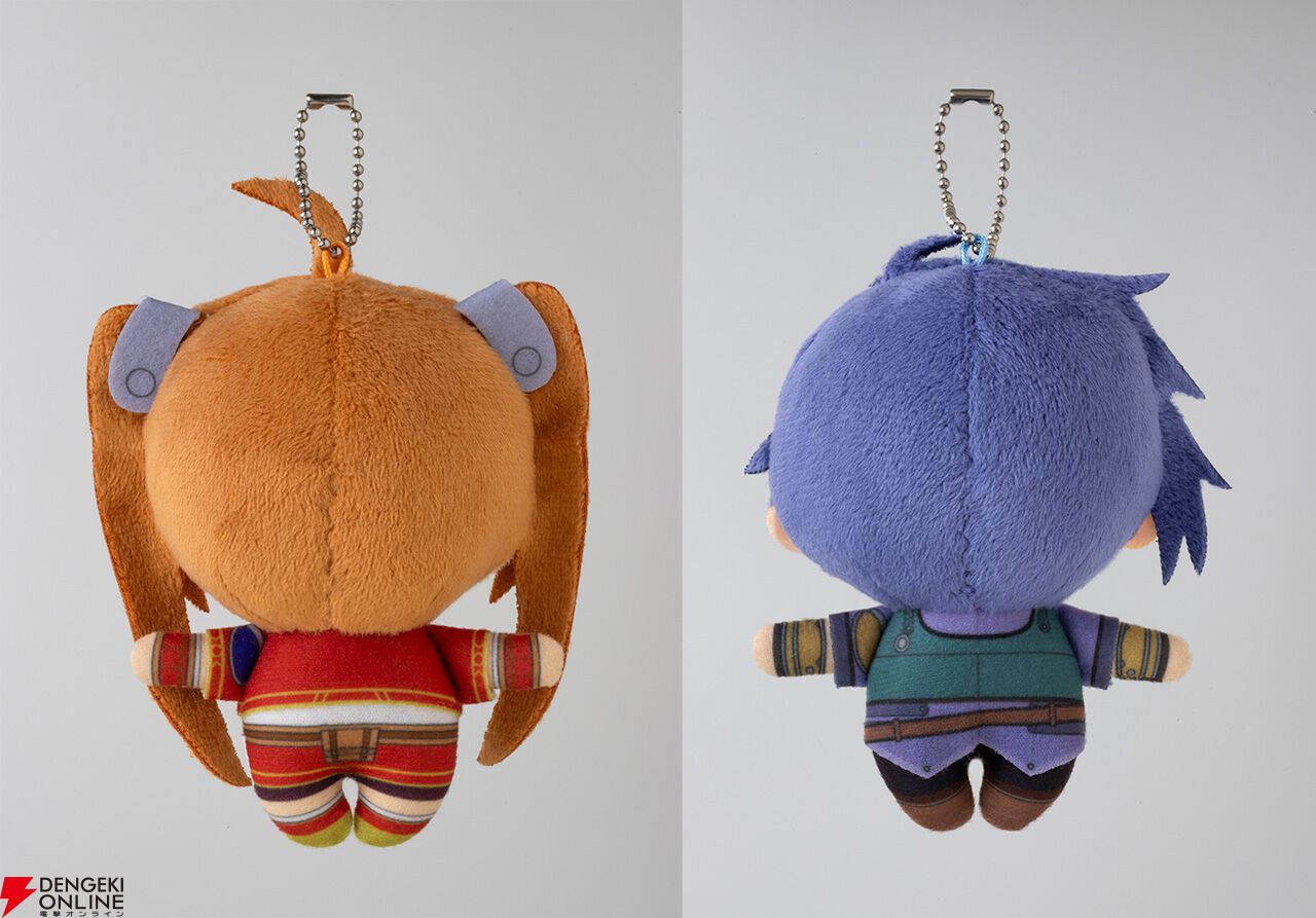 エステルとヨシュアのぬいぐるみキーホルダー 空の軌跡 the 1st 空の軌跡 the 1st』エステル&ヨシュアの“ぬいぐるみ
