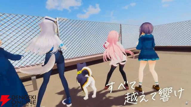 【にじさんじ】“犬のおまわりさん”栞葉るりさんが3Dお披露目。“まいごのこねこちゃん”を巡りライバーたちと交流