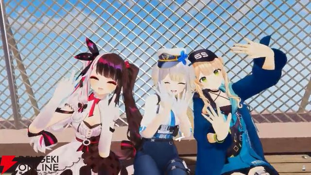 【にじさんじ】“犬のおまわりさん”栞葉るりさんが3Dお披露目。“まいごのこねこちゃん”を巡りライバーたちと交流