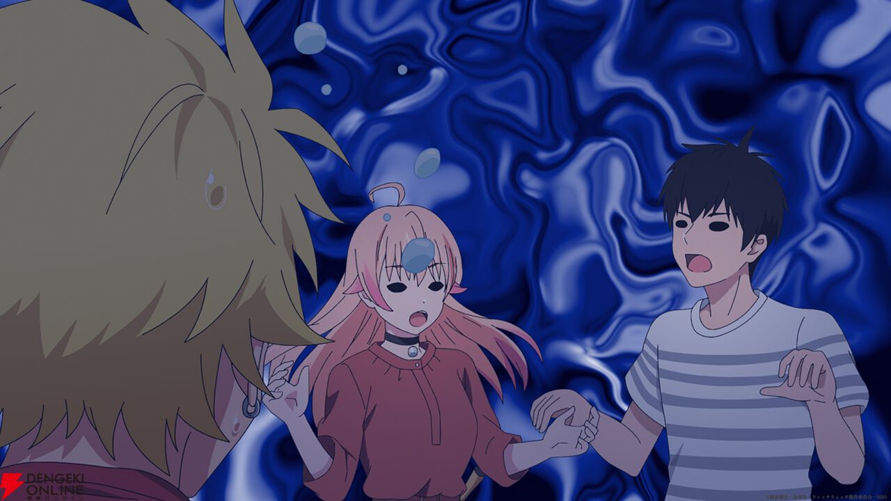 アニメ『ウィッチウォッチ』8話では生活費を使い切ってしまったカンシが遊園地でアルバイトに挑戦。ニコとモリヒトにも何かが起こる？