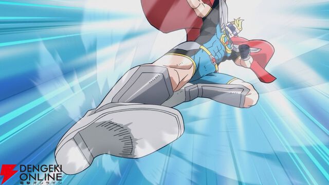 ヒロアカ『ヴィジランテ』8話。アメリカのプロヒーロー“キャプテン・セレブリティ”が来日！ ヒーローらしからぬ姿勢にコーイチは反発するも…？