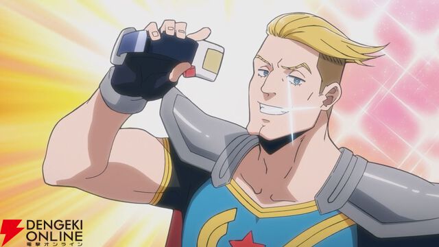 ヒロアカ『ヴィジランテ』8話。アメリカのプロヒーロー“キャプテン・セレブリティ”が来日！ ヒーローらしからぬ姿勢にコーイチは反発するも…？