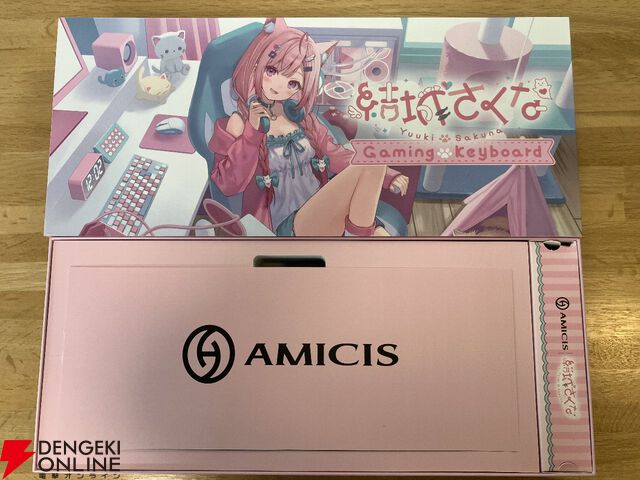 【レビュー】結城さくなコラボゲーミングキーボードはただのファンアイテムじゃない！ 打鍵感や反応速度にもこだわりがある本格仕様で初心者にもおすすめ
