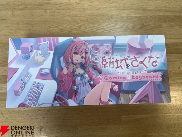 【レビュー】結城さくなコラボゲーミングキーボードはただのファンアイテムじゃない！ 打鍵感や反応速度にもこだわりがある本格仕様で初心者にもおすすめ