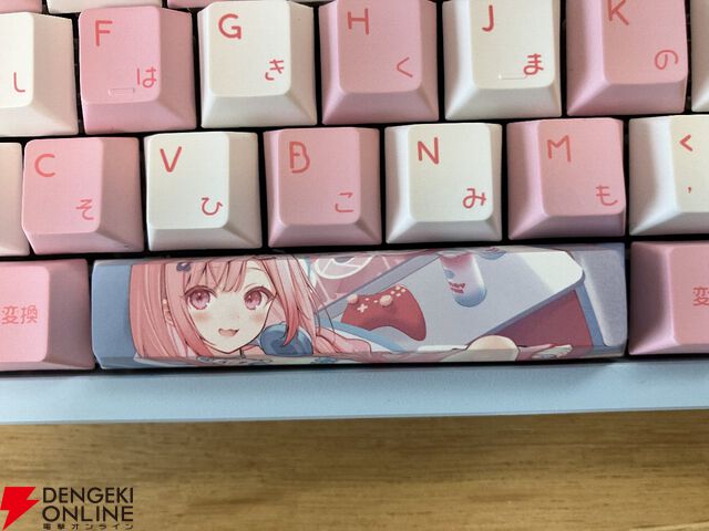 【レビュー】結城さくなコラボゲーミングキーボードはただのファンアイテムじゃない！ 打鍵感や反応速度にもこだわりがある本格仕様で初心者にもおすすめ