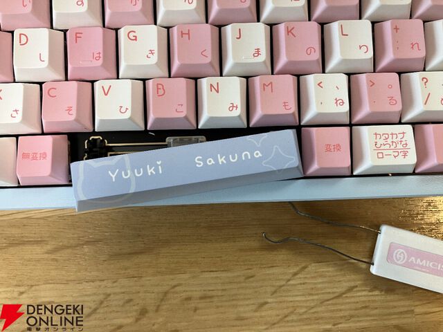 【レビュー】結城さくなコラボゲーミングキーボードはただのファンアイテムじゃない！ 打鍵感や反応速度にもこだわりがある本格仕様で初心者にもおすすめ
