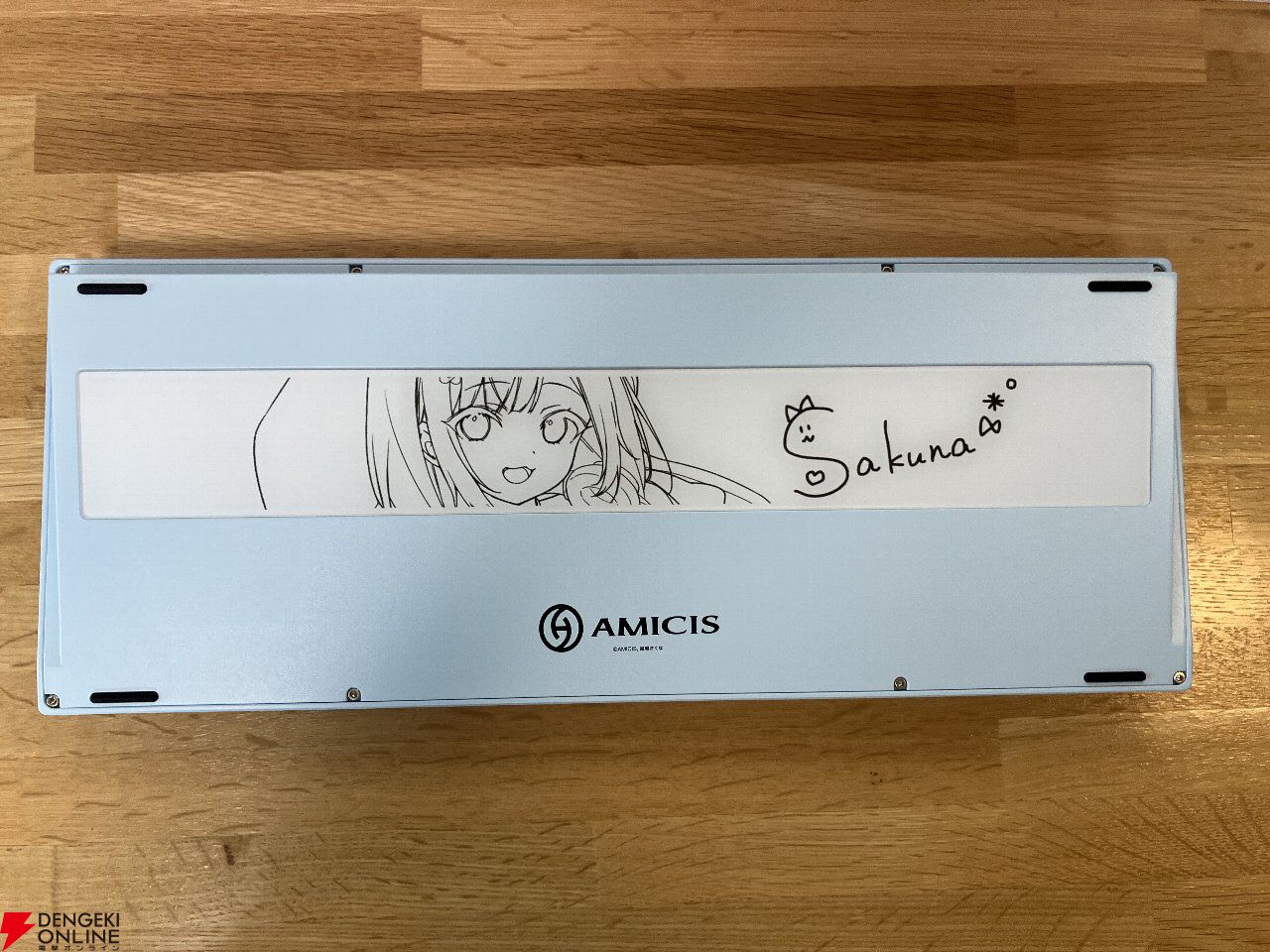 レビュー】結城さくなコラボゲーミングキーボードはただのファン