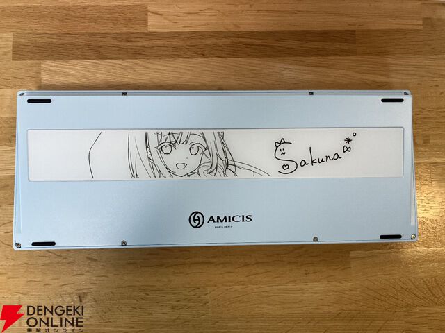 【レビュー】結城さくなコラボゲーミングキーボードはただのファンアイテムじゃない！ 打鍵感や反応速度にもこだわりがある本格仕様で初心者にもおすすめ