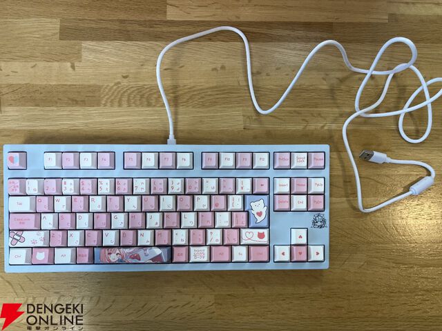【レビュー】結城さくなコラボゲーミングキーボードはただのファンアイテムじゃない！ 打鍵感や反応速度にもこだわりがある本格仕様で初心者にもおすすめ