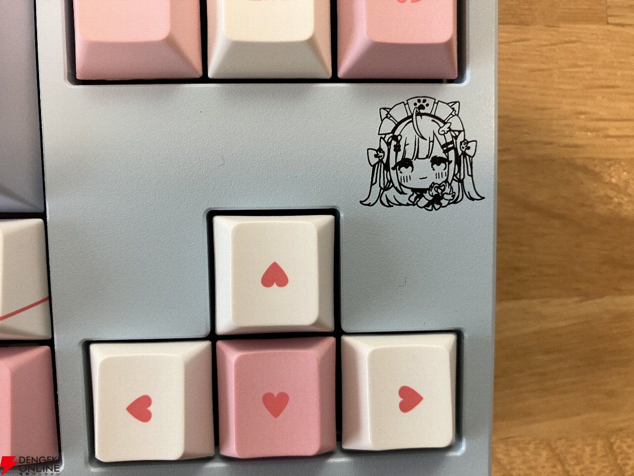 レビュー】結城さくなコラボゲーミングキーボードはただのファン