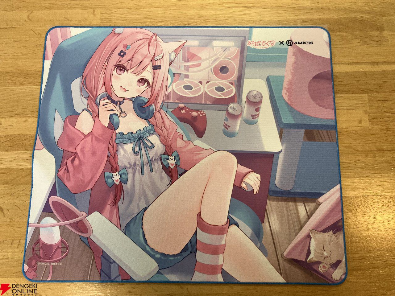 和*也様 【新品未開封】結城さくな × AMICIS ゲーミングキーボード 再販】結城さくな × AMICIS ゲーミングキーボード 80HE 日本語配列