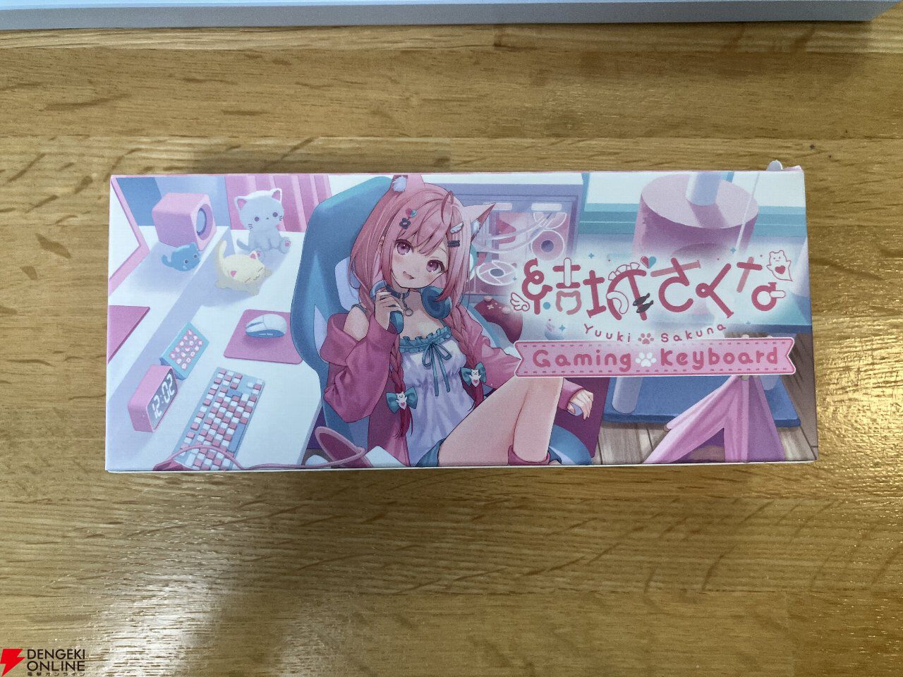 【レビュー】結城さくなコラボゲーミングキーボードはただのファンアイテムじゃない！ 打鍵感や反応速度にもこだわりがある本格仕様で初心者にもおすすめ