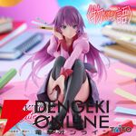 『物語シリーズ』戦場ヶ原ひたぎの新作フィギュアは色々気になる座りポーズに目が行きがち…だが顔もめちゃくちゃイイ！