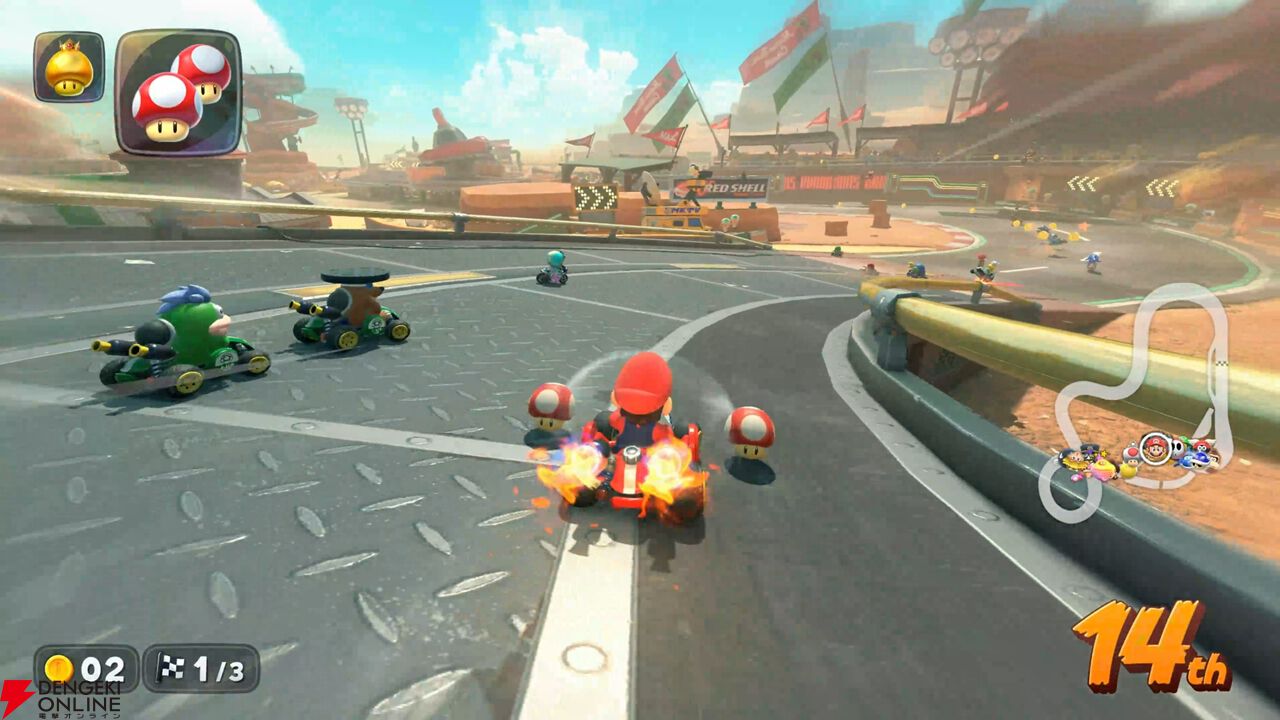 マリオカート ワールド』先行プレイレポート。どこまでも走れるコース