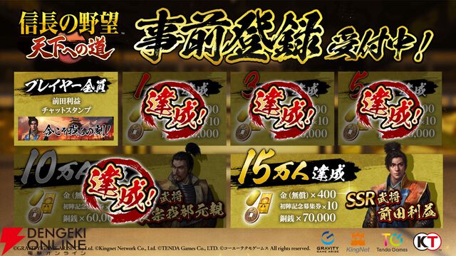 『信長の野望 天下への道』事前登録開始記念キャンペーン第2弾でオリジナルデザインのAmazonギフトカードが当たる