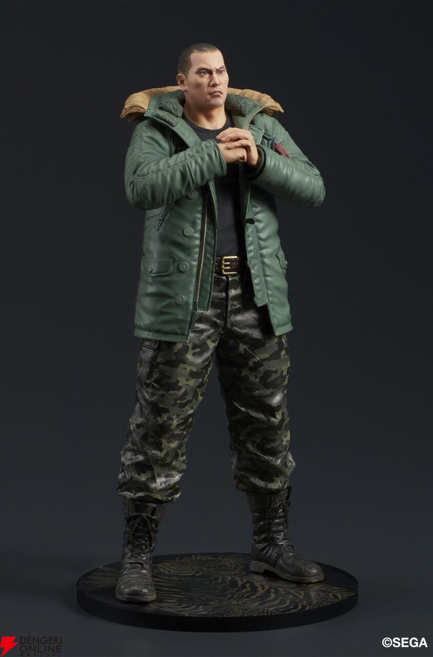 龍が如く』冴島大河がスタチューフィギュア化。真っ直ぐに信念を貫く男