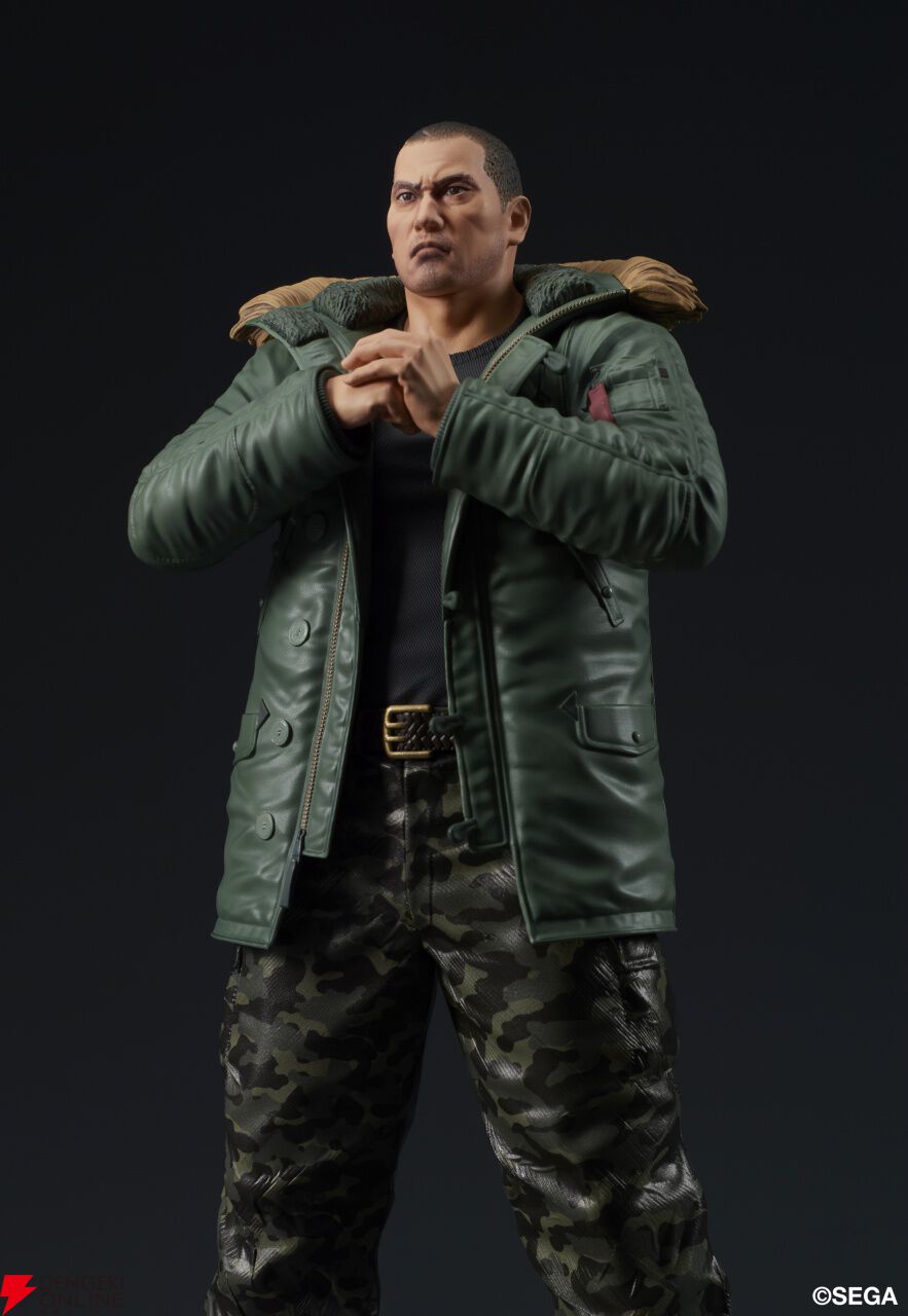龍が如く』冴島大河がスタチューフィギュア化。真っ直ぐに信念を貫く男