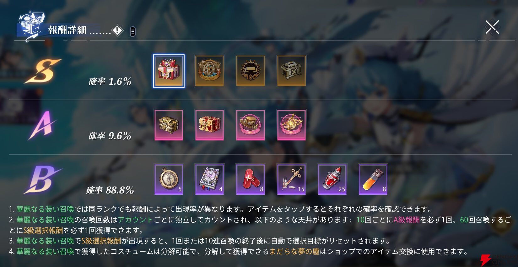 『クリスタル・オブ・アトラン（CoA）』