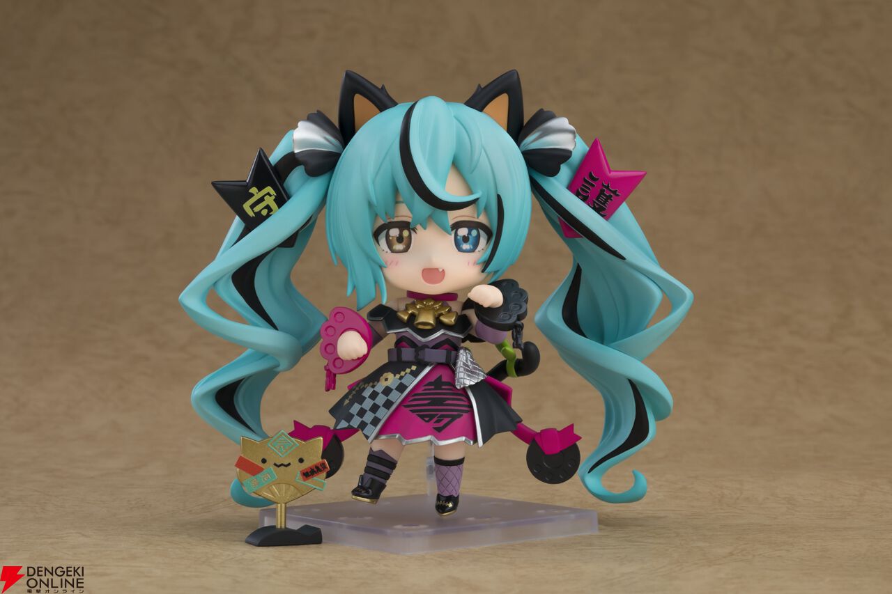 初音ミク】福を呼び込むねんどろいど『招きミク』＆『黒招きミクVer
