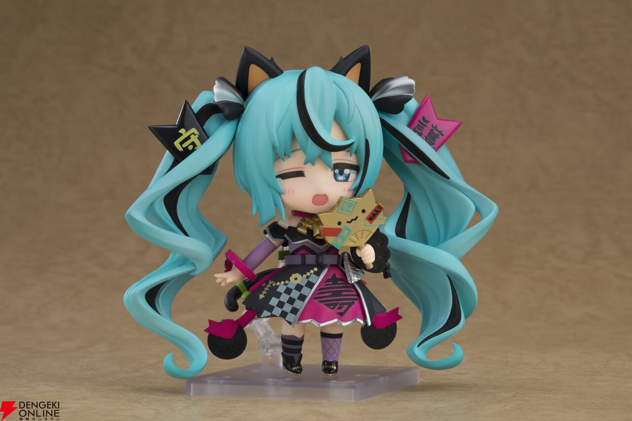 初音ミク】福を呼び込むねんどろいど『招きミク』＆『黒招きミクVer