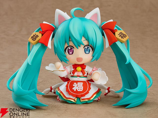 ねんどろいど 初音ミク 招きミク＆黒招きミクVer.