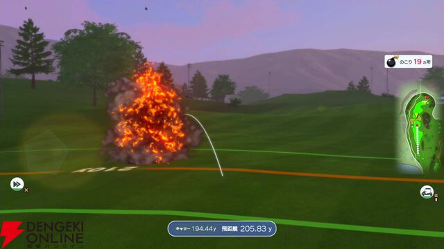 『みんなのGOLF WORLD』先行プレイ感想。爆発でボールが吹っ飛んだり竜巻が起こったりの新モードを紹介。キャラクターの強化要素やカスタマイズも