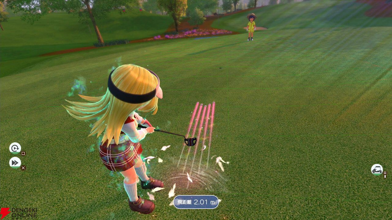 『みんなのGOLF WORLD』先行プレイ感想。爆発でボールが吹っ飛んだり竜巻が起こったりの新モードを紹介。キャラクターの強化要素やカスタマイズも