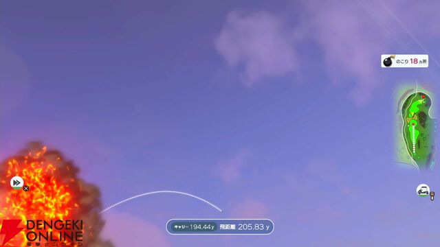 『みんなのGOLF WORLD』先行プレイ感想。爆発でボールが吹っ飛んだり竜巻が起こったりの新モードを紹介。キャラクターの強化要素やカスタマイズも