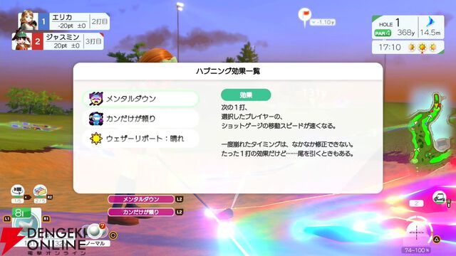 『みんなのGOLF WORLD』先行プレイ感想。爆発でボールが吹っ飛んだり竜巻が起こったりの新モードを紹介。キャラクターの強化要素やカスタマイズも