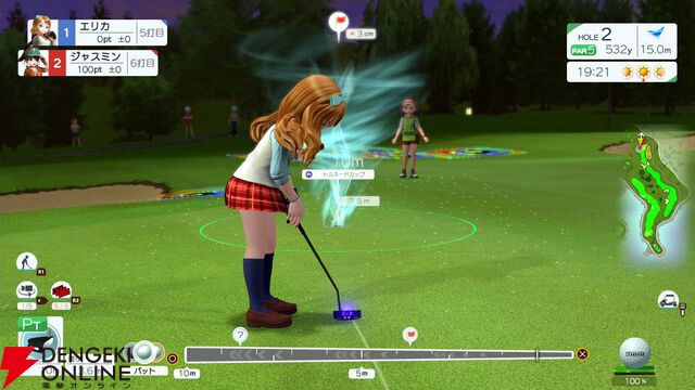 『みんなのGOLF WORLD』先行プレイ感想。爆発でボールが吹っ飛んだり竜巻が起こったりの新モードを紹介。キャラクターの強化要素やカスタマイズも