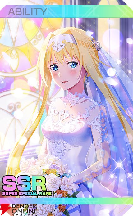 SAOVS』ウエディングドレス姿のシノンとユウキが登場。新
