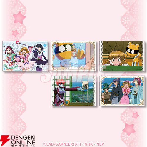 『コレクター・ユイ』アニメ25周年を記念したオンラインくじが登場。アクスタやメタルチャームがかわいい