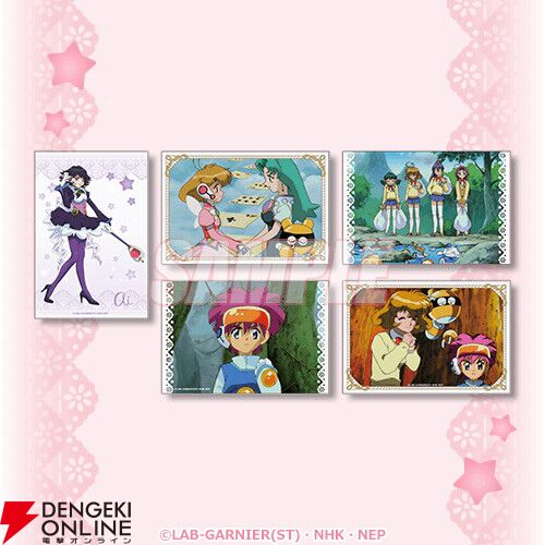 『コレクター・ユイ』アニメ25周年を記念したオンラインくじが登場。アクスタやメタルチャームがかわいい