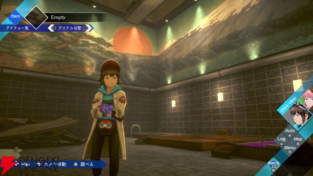 『伊達鍵は眠らない - From AI：ソムニウムファイル』脱出パートに真津下応太も登場。イリスと協力して密室の謎を解く