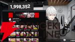 【にじさんじ】葛葉さんがYouTubeチャンネル登録200万人を達成。「にじさんじ初の200万人にしてくれてありがとう、この俺を」