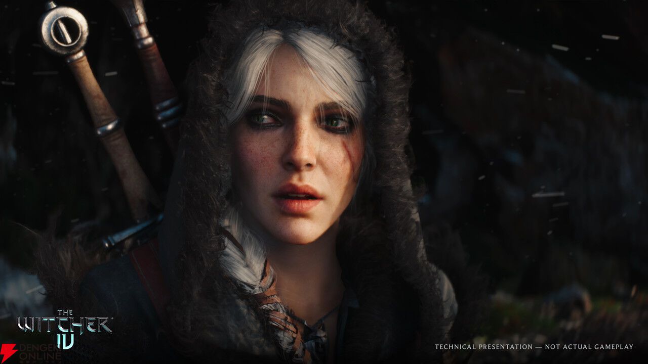 『ウィッチャー4』最新映像が公開。アンリアルエンジン5を使用した技術デモで美麗な映像が確認できる