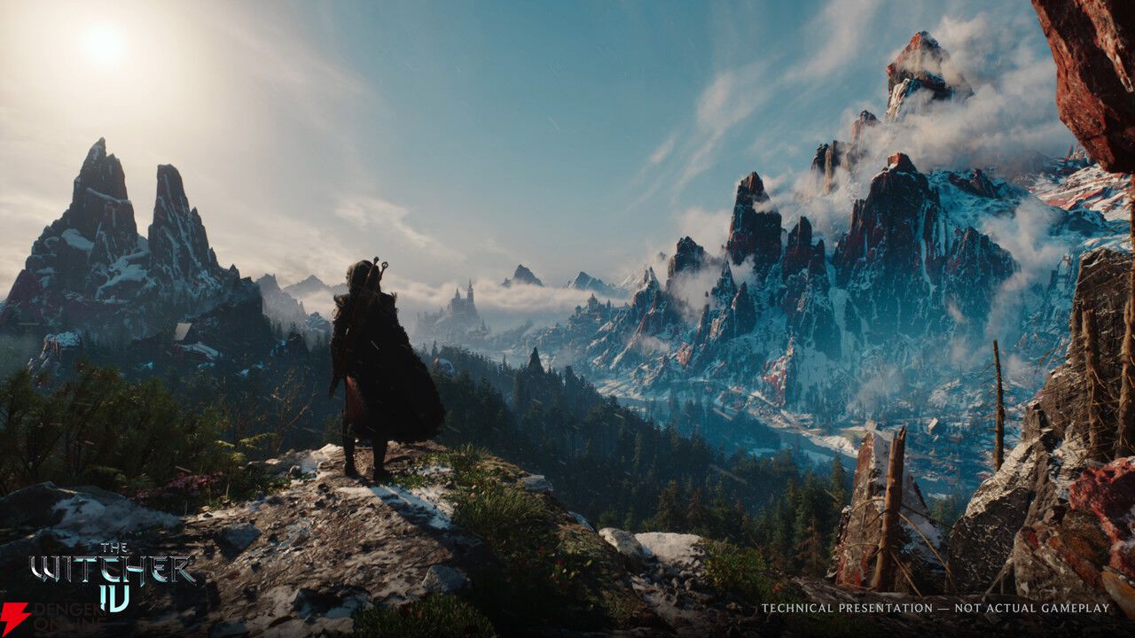 『ウィッチャー4』最新映像が公開。アンリアルエンジン5を使用した技術デモで美麗な映像が確認できる