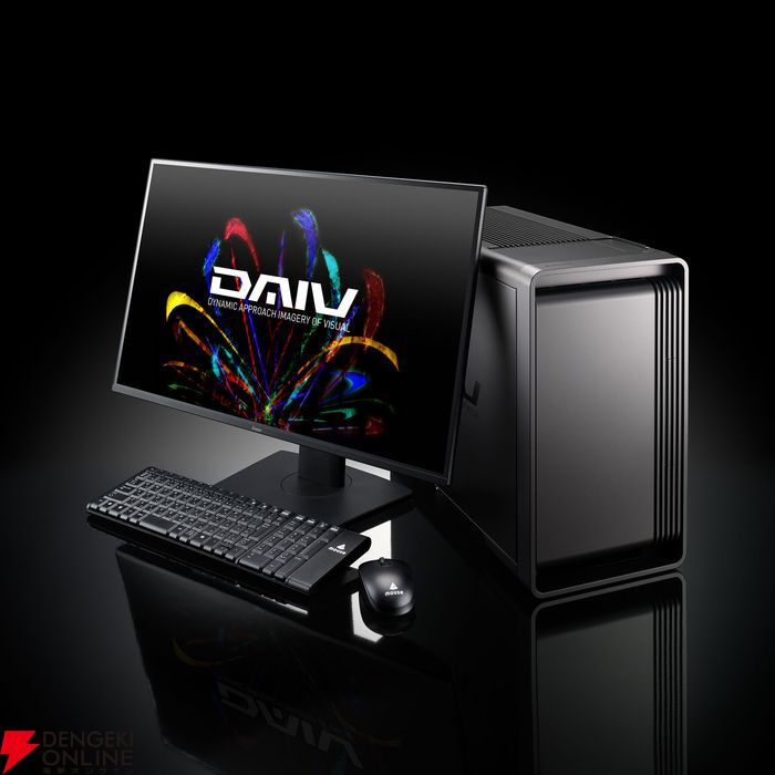 DAIV パソコン DAIV mouse DAIV-DGZ520H1-SH2 ゲーミングパソコン GTX1070 8GB