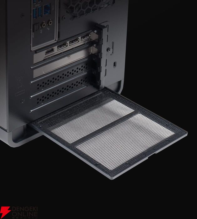 約33％コンパクト化】新ミニタワーケース採用。クリエイター向け