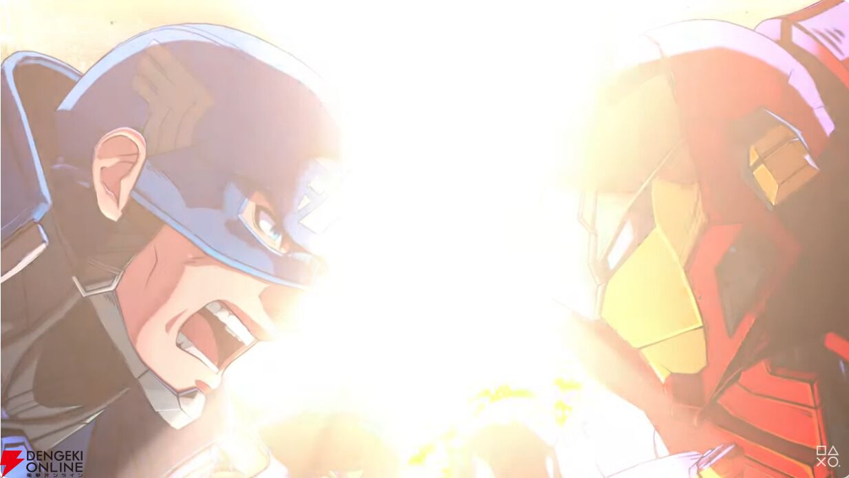 アイアンマンやキャプテンアメリカなどマーベルヒーローが4対4で