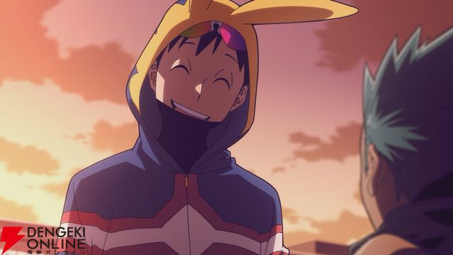 ヒロアカ『ヴィジランテ』10話。マルカネ百貨店の新装開店イベントに出演を決めるポップ。一方、蜂須賀の正体を探るため別行動していたナックルは…？