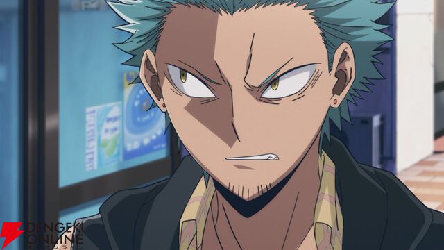 ヒロアカ『ヴィジランテ』10話。マルカネ百貨店の新装開店イベントに出演を決めるポップ。一方、蜂須賀の正体を探るため別行動していたナックルは…？