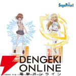『とある科学の超電磁砲』御坂美琴と食蜂操祈のアクリルジオラマが登場。エフェクト付き＆高さ約18cmと大満足のボリューム感
