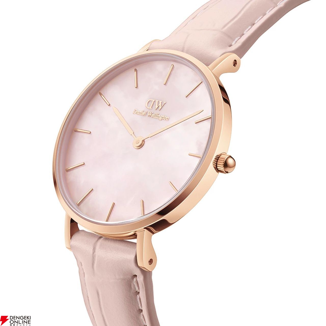半額】ダニエル・ウェリントンの腕時計『Petite 32 Rouge RG』が