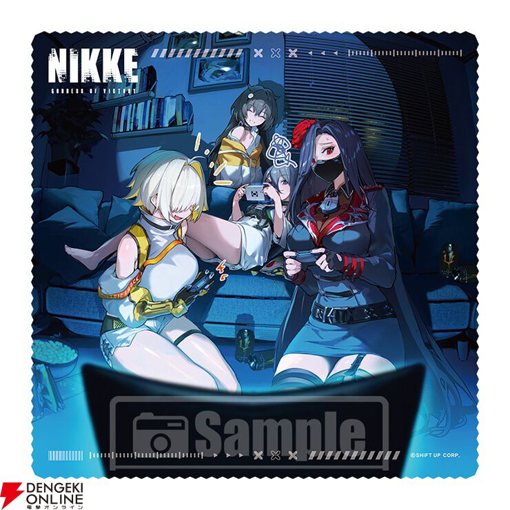 勝利の女神：NIKKE』エレググッズのサンプル画像が公開。アリスの