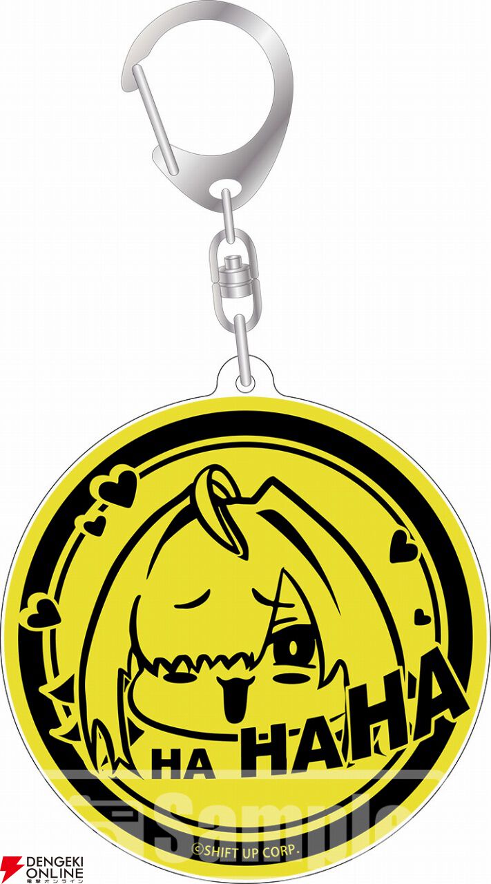 勝利の女神：NIKKE』エレググッズのサンプル画像が公開。アリスの