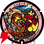 『ポケモン』愛知県に新たに設置される5つの“ポケふた”デザインが公開。名古屋城にコイキングなど地域ならではのイラスト