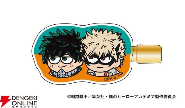 ヒロアカ』デクのノート風ケース付きエコバッグやジロリとした表情が